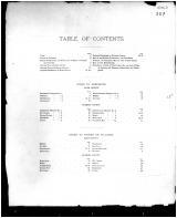 Table of Contents, Bath and Fleming Counties 1884